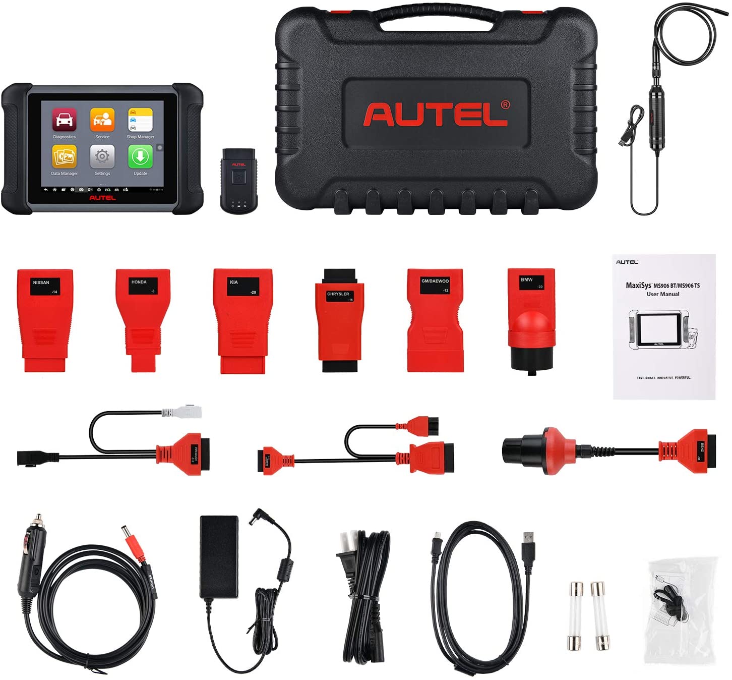Autel Maxisys MS906BT Bluetooth OBD2 Diagnostic Tool Scanner Key Coding Upgraded Version of MS906 