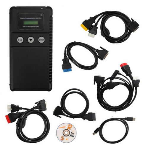 Mitsubishi MUT 3 MUT III diagnostic tool for cars and trucks with CF card and Coding Function