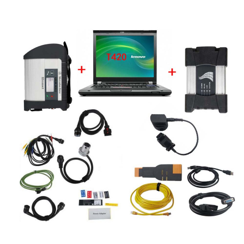 BMW ICOM NEXT + MB STAR SD C4 with Lenovo T420 Laptop Ready to Use
