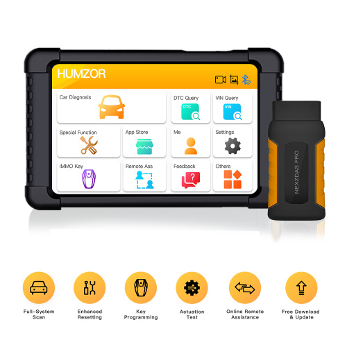 Bluetooth Humzor NexzDAS Pro Tablet Full System Diagnostic Tool 