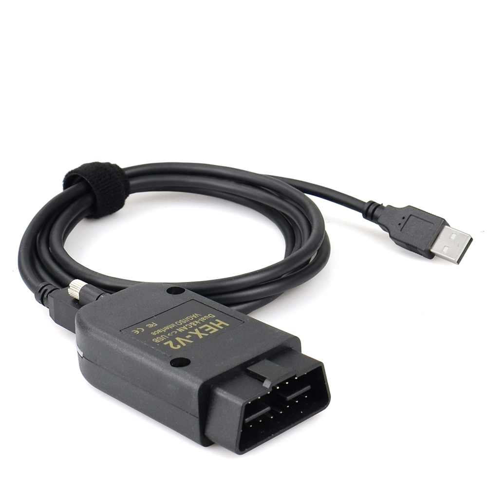 V2023.03 VAG COM VCDS HEX V2 Dual-K & CAN USB Interface for VW AUDI