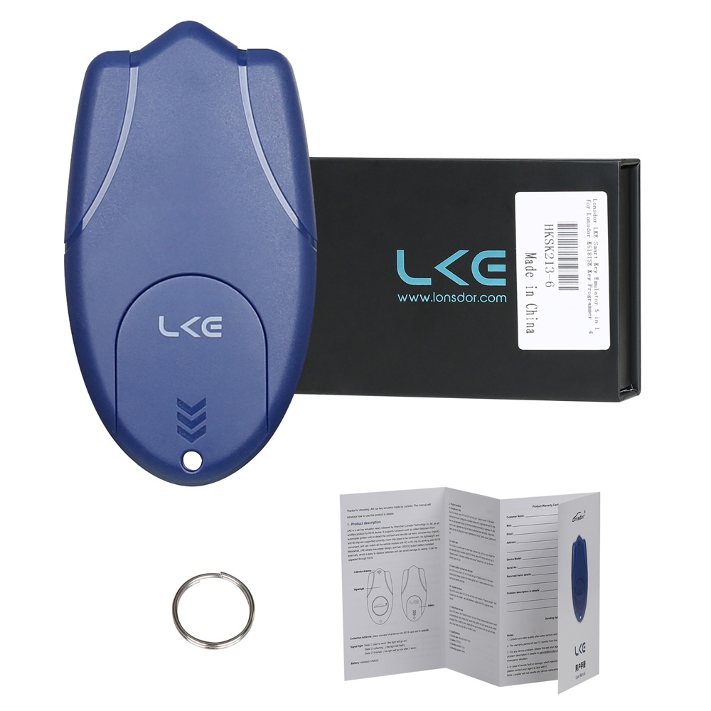 Lonsdor K518ISE Key Programmer Plus SKE-IT Smart Key Emulator 5 in 1 Set Full Package