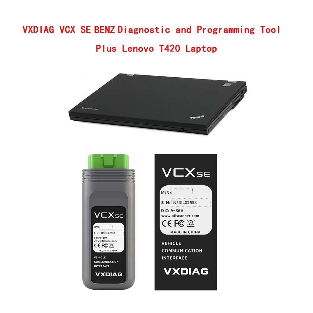 V2022.06 VXDIAG VCX SE BENZ Diagnostic & Programming Tool Work for all Mercedes Benz Car 1996 to 2022