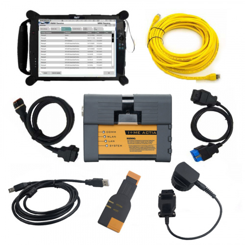 V2024.10 BMW ICOM A2 Diagnostic Tool Engineers Software installed in EVG7 I5 8G Tablet PC