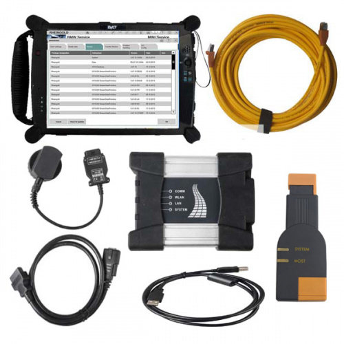 BMW ICOM NEXT A + B + C with 2023.06 Software Plus EVG7 8GB Diagnostic Controller Tablet PC