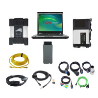 V2023.09 MB Star SD Connect C5 + V2024.03 BMW ICOM NEXT + VAS 5054A 3in1 Diagnostic Tool With Lenovo T420 Laptop Ready to Use