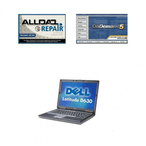 2022 ALLDAT-A 10.53 and Mitchell installed on Dell D630 ready to use