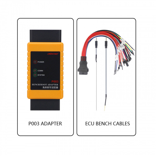 OBDSTAR P003 Bench/Boot Adapter Kit for ECU CS PIN Reading with OBDSTAR IMMO Series Tablets X300 DP, X300 Pro4 and X300 DP Plus