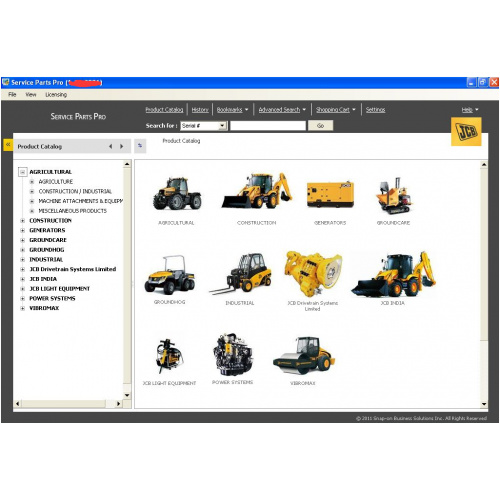 JCB Electronic Parts Pro Catalog V2 With Service Manuals JCB PartsPlus+ 2017