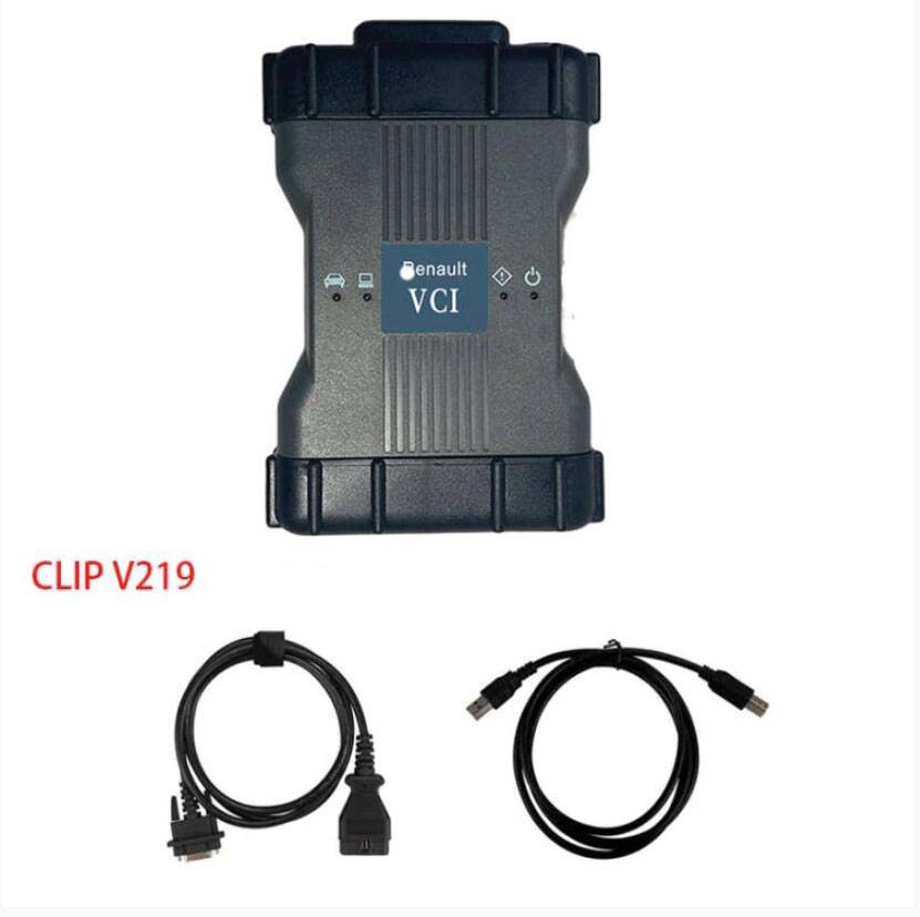 Renault CAN Clip Renault VCI Diagnostico Tool V225 For Renault Car After  2005