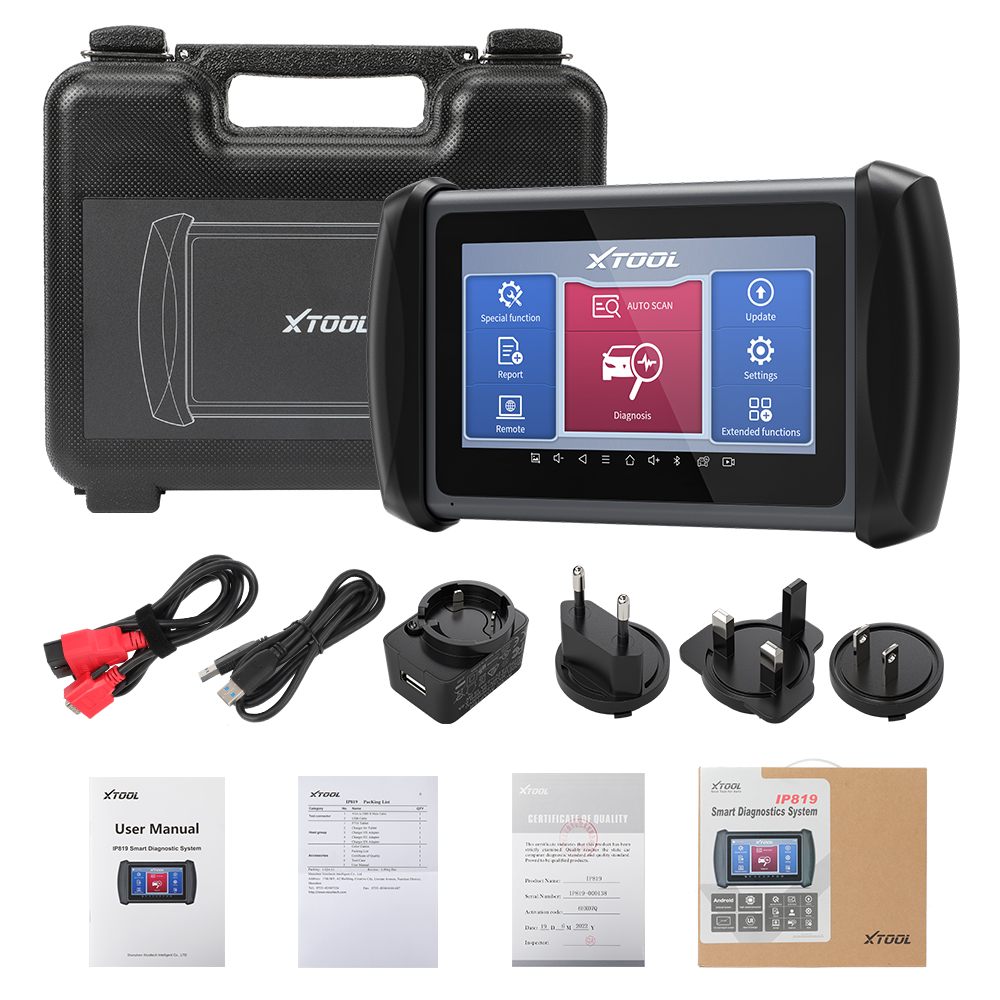 thumbnail image 2 of XTOOL IP819 Bidirectional OBD2 Scanner - Full System Diagnostic & Key Programmer 2 of 6