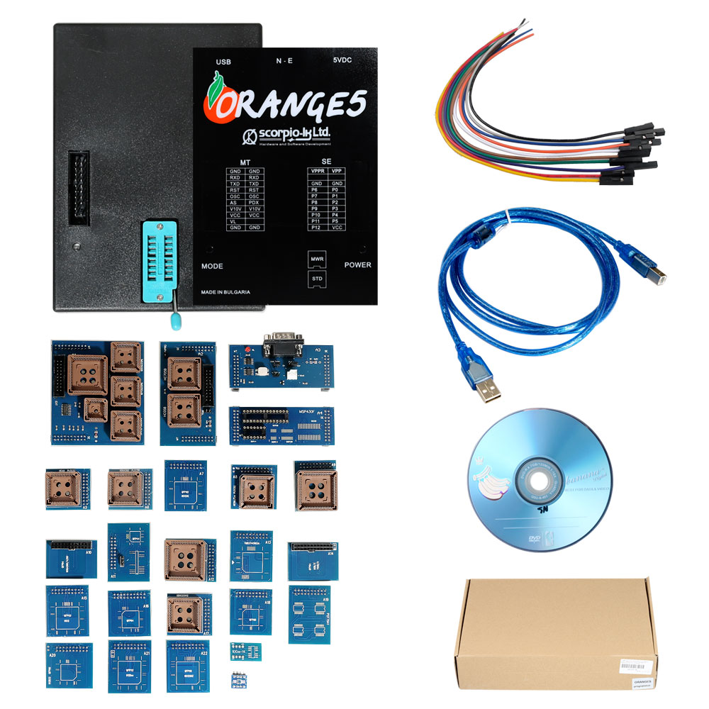 Orange5 V1.38 V1.37 Professional Programming Tool With Full Packet Hardware and Software Enhanced Function