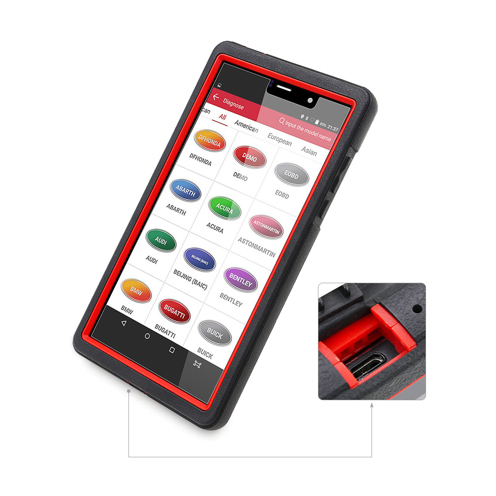 Launch X431 Pro Mini Auto Diagnostic Tool with Bluetooth Global Version 2 Years Free Update Online