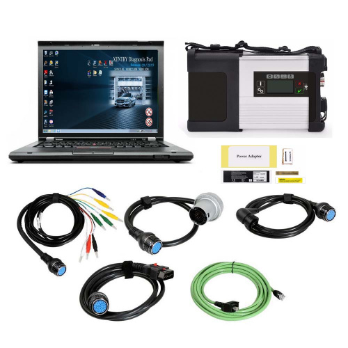 V2022.12 DIOP MB SD Connect C5 Star Diagnosis Plus Lenovo T430 Laptop With Engineering Software