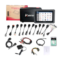 CAR FANS C800+ Heavy Duty Truck Diesel Vehicle Diagnostic Scan Tool for Commercial Vehicle, Passenger Car, Machinery with Special Function