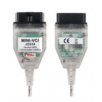 MINI VCI V18.00.008 FTDI FT232RL Chip OBD SAEJ2534 For To-yota/Lexus MINI-VCI TIS