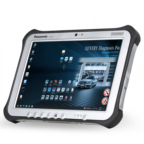 Panasonic FZ-G1 I5 8G Tablet with 256G SSD V2023.09 MB Star C4 C5 Xentry Software Installed Ready to Use