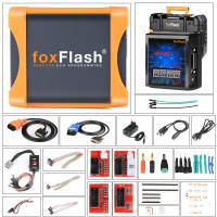 2023 FoxFlash Super Strong ECU Chip Tuning tool with Free Damos Supports VR Reading and Auto Checksum 