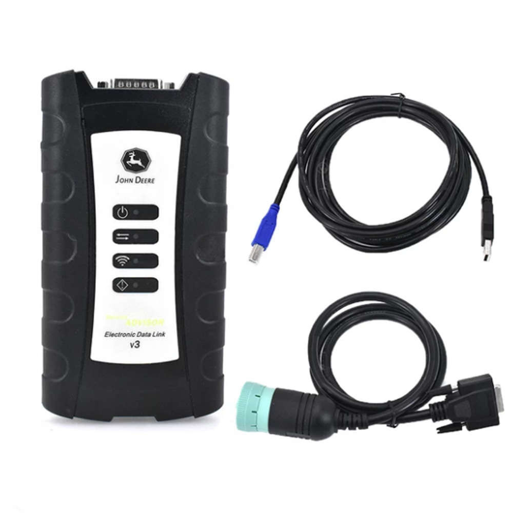 John Deere Service Advisor EDL V3 Electronic Data Link Diagnostic Kit with V5.3.225 AG + CF Software