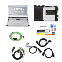 2023.09 DoIP MB SD Connect C5 Star Diagnosis Plus Panasonic CF-C2 laptop 256G SSD With Vediamo and DTS Engineering Software