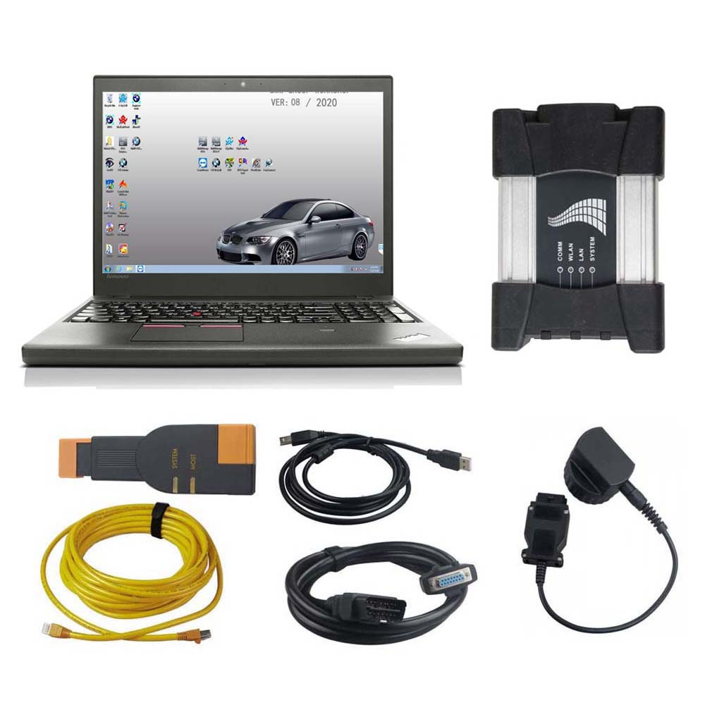 V2023.12 BMW ICOM NEXT A+B+C BMW ICOM A3+B+C BMW Diagnostic Tool with Lenovo T450 Laptop