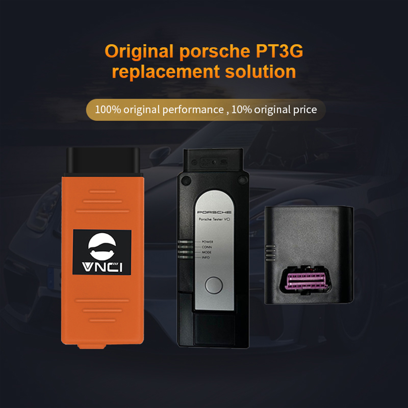 VNCI PT3G Diagnostic Scanner for Porsche Compatible with Original PIWIS Software Drivers Plug and Play