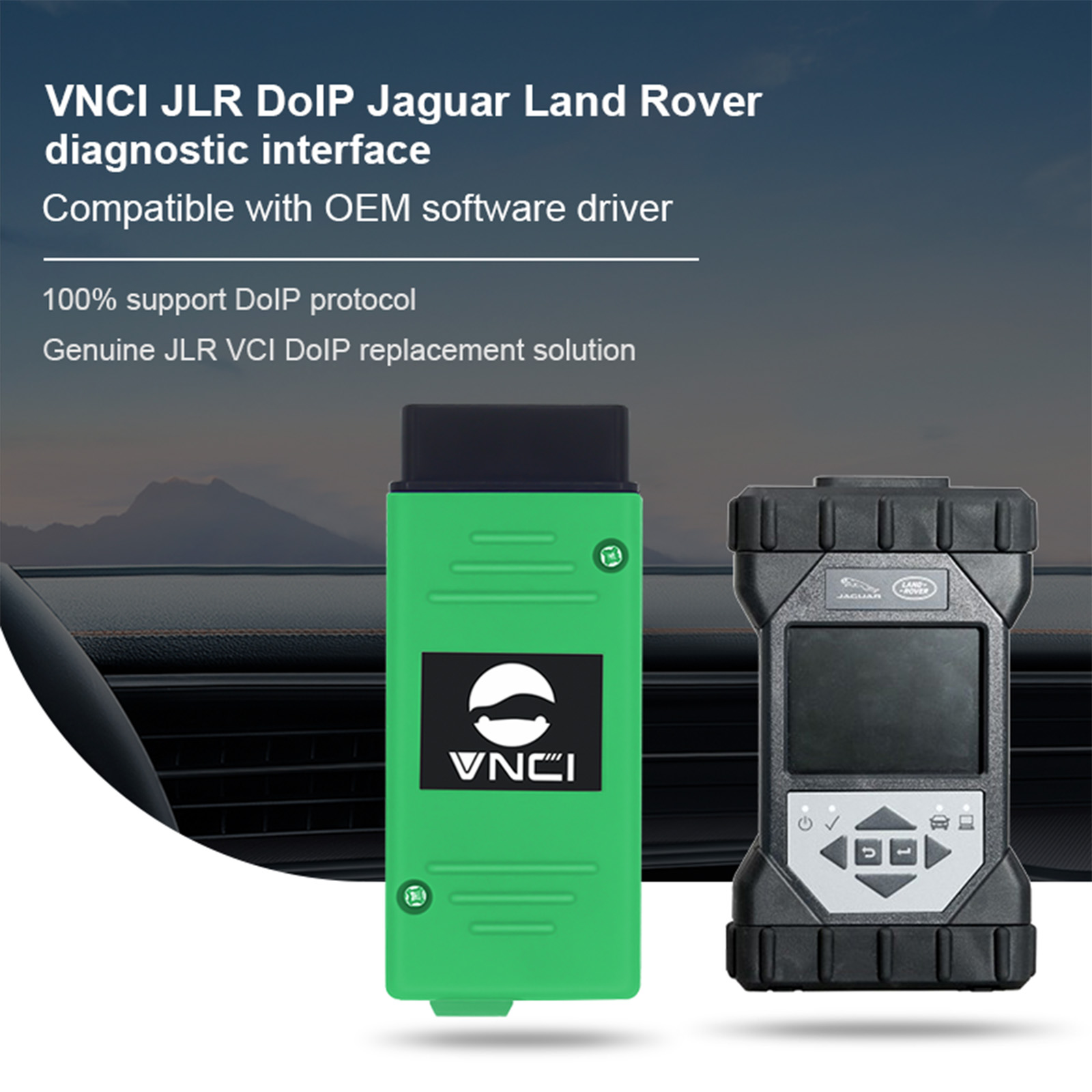 VNCI JLR DOIP Diagnostic Scanner for Jaguar Land Rover Supports SDD Pathfinde