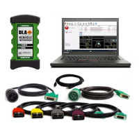 Noregon JPRO Professional Truck Diagnostic Scan Tool with 2024 V1 Software Plus Lenovo T450 Laptop