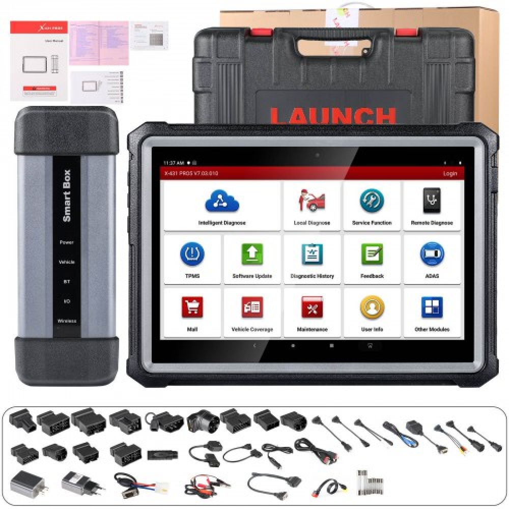 Launch X431 PRO5 PRO 5 Car Diagnostic Tool Full System Intelligent Scanner Support Online Programming 
