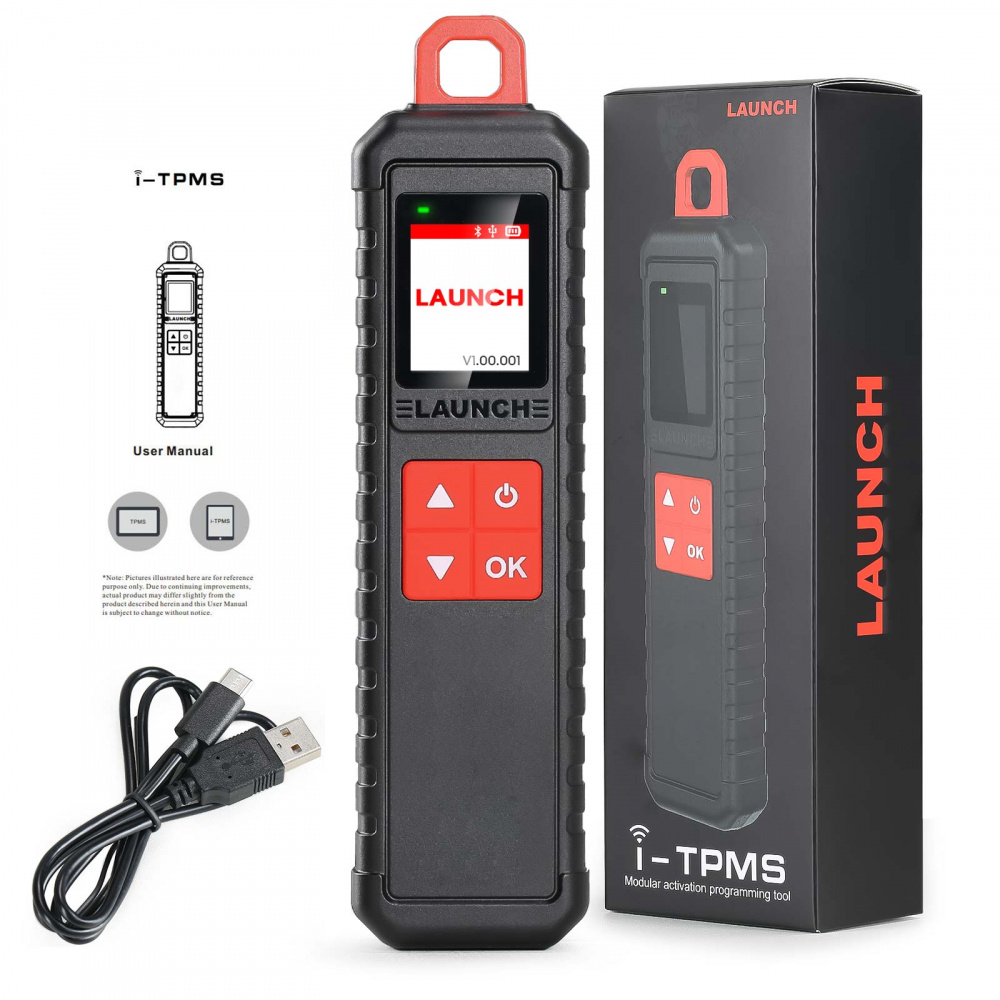 Launch i-TPMS Handheld TPMS Service Tool Can be Binded with X-431 Scanner The i-TPMS APP Supports All 315/433MHz Sensors