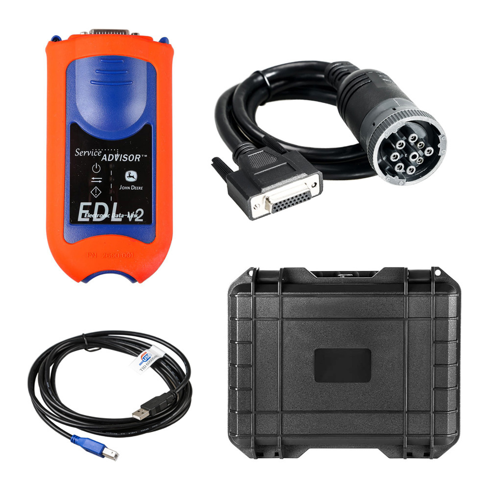 V5.4.44 John Deere Service Advisor EDL V2 Electronic Data Link Truck Diagnostic Kit
