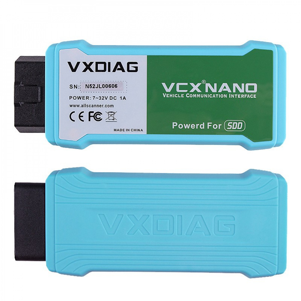 VXDIAG VCX NANO for Land Rover and Jaguar Software SDD V168