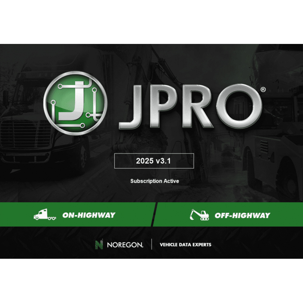 JPRO Professional Truck Diagnostic Software 2025 V3