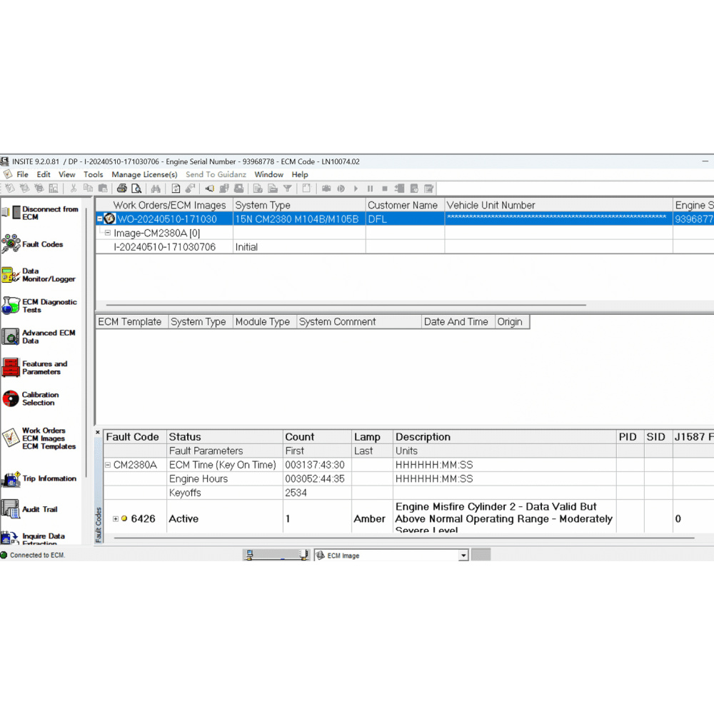 CUMMINS INSITE 9.2.0 PRO 2025 Diagnosis Software