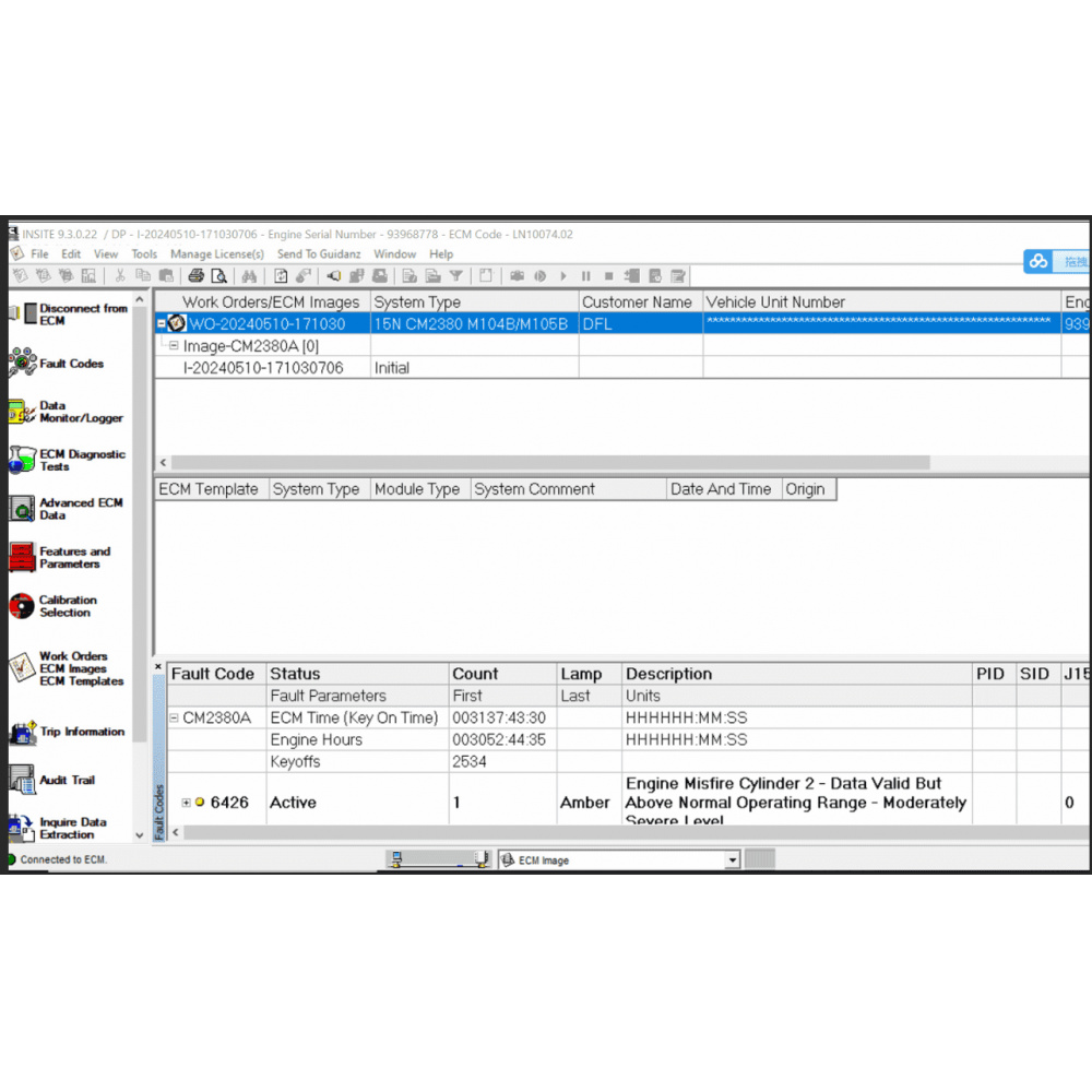 C-UMMINS INSITE 9.3.0/9.2.0/8.7 Pro 2026 Latest Diagnosis Software