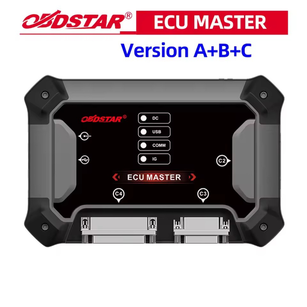 OBDSTAR ECU Master (A+B+C) Configuration PC Based ECU Flasher for Passenger Car, EV, Motorcycle, and HD (ECM/TCM/BCM)