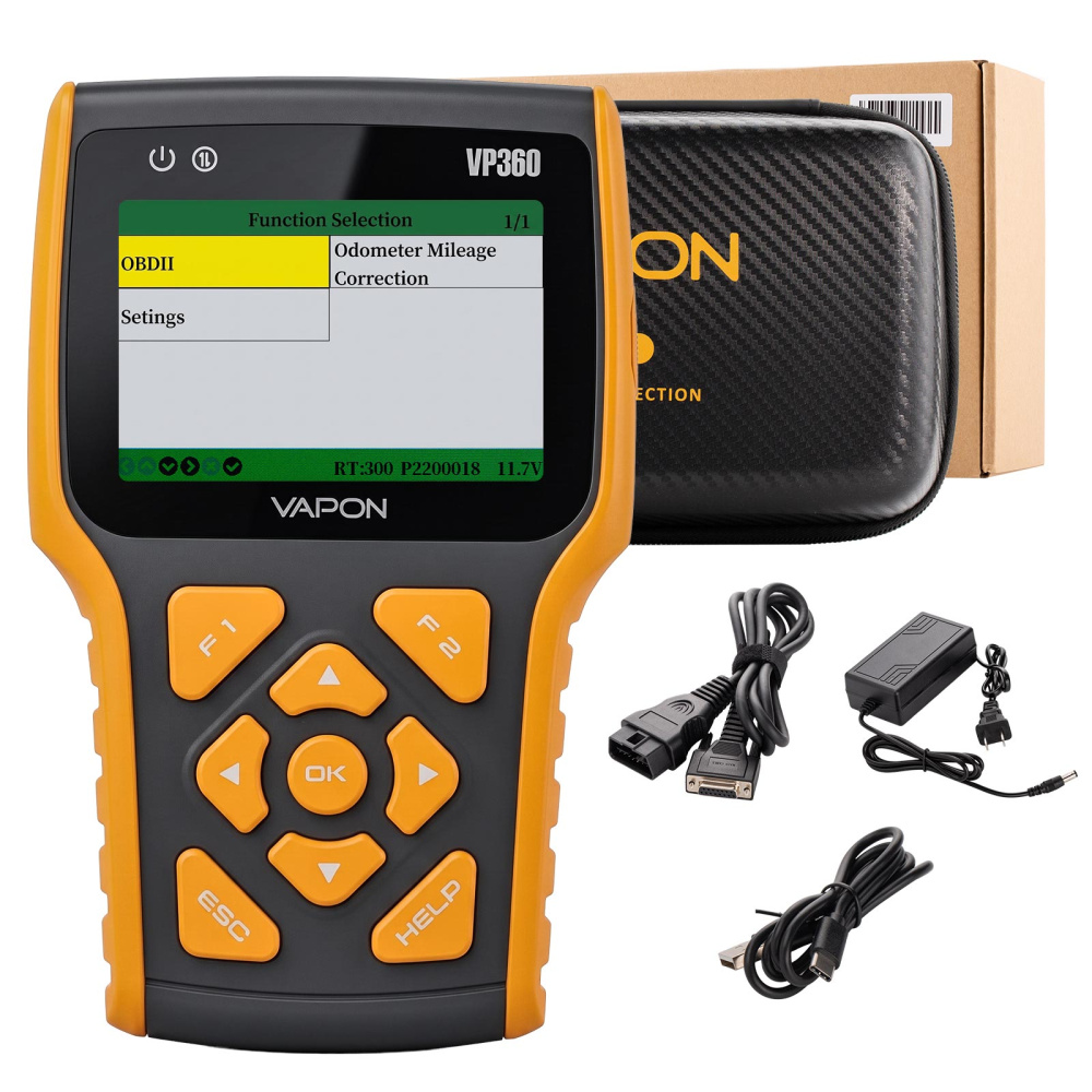 VAPON VP360 Professional OBD Odometer Correction Tool Mileage Programmer, ReadClear DTC