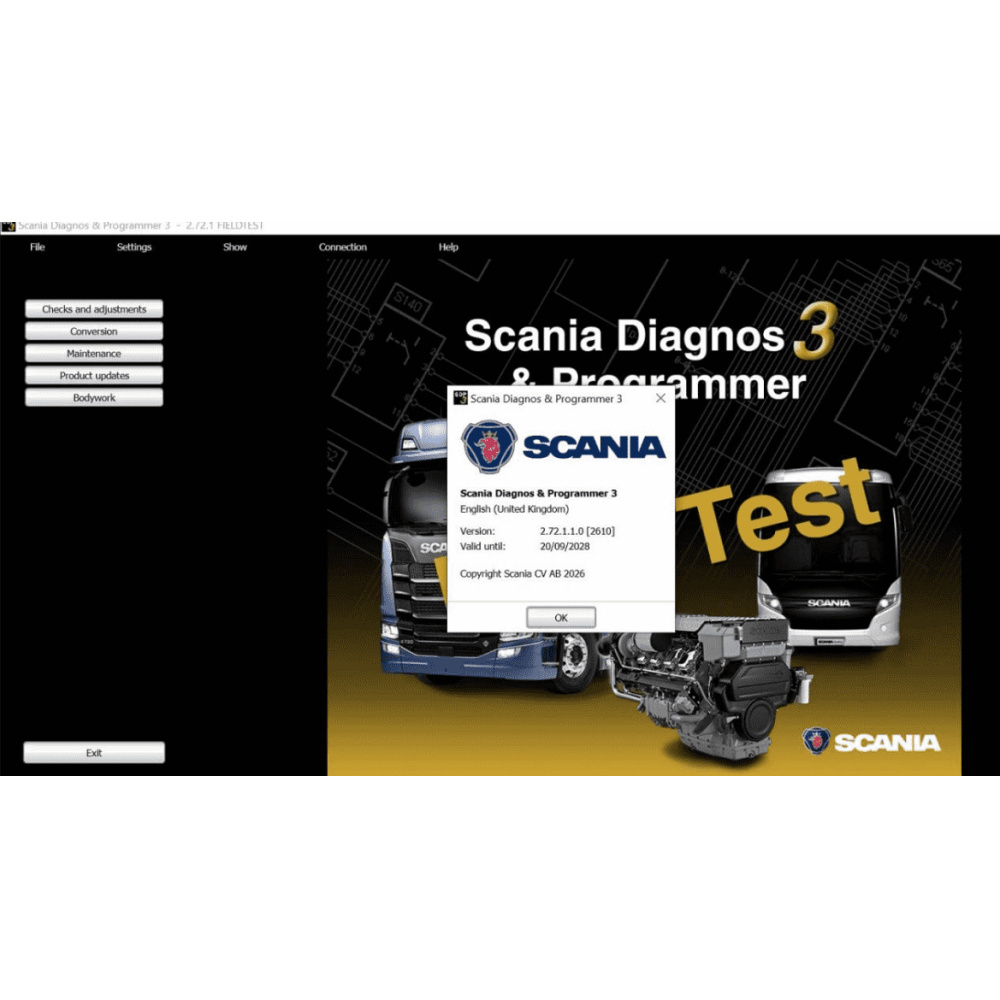 Scania SDP3 V2.72.1 [2026.09] Latest Software With Scania Xcom 2.54 and Scania Multi Spare Parts and Manuals