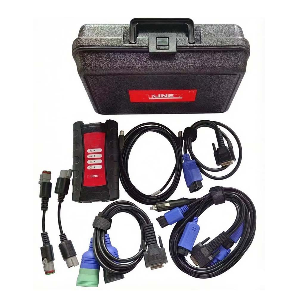 Best Quality Real C-ummins INLINE 7 Data Link Adapter Cummins Truck Diagnostic Tool with Insite 8.7 / 10.0.0 Software