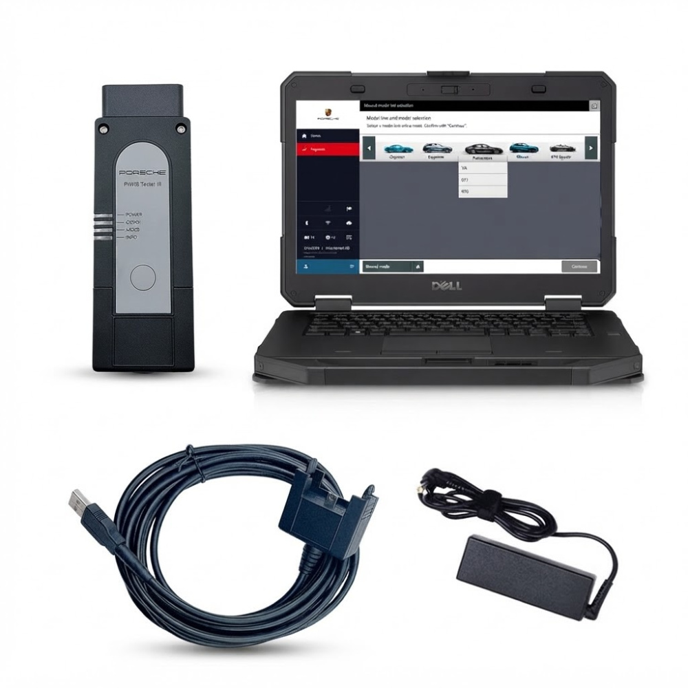 Porsche Piwis 4 Diagnostic Tool Piwis IV Scanner With V42.950.00 + V38.250 Software