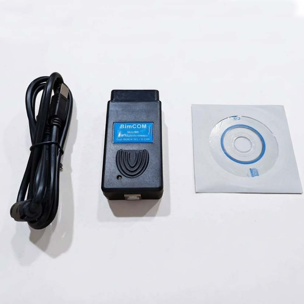 BimCOM OBD2 Scanner USB Automotive Diagnostic Tool for B-MW/Mini vehicles