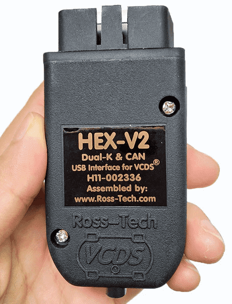 VCDS HEX-V2 V2023.11 VAG COM 23.11 VCDS HEX V2 Intelligent Dual-K & CAN USB  Interface